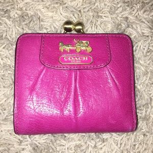 Pink Coach wallet